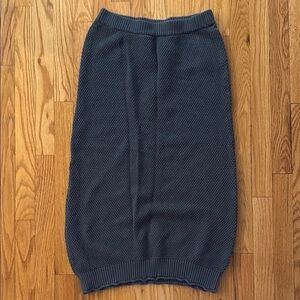 FP Beach sz S Cotton knit Elegant Jade Knit Skirt with elastic waist VGUC